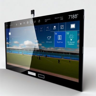 Interaktywna tablica cyfrowa z wbudowanymi głośnikami i kątem widzenia 178° kompatybilna z systemem IOS